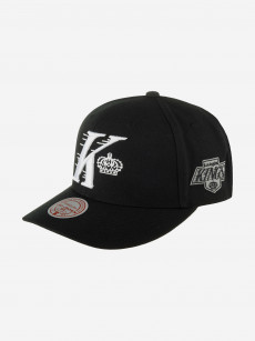 Бейсболка MITCHELL NESS HHSS6645-LAKYYPPPBLCK Los Angeles Kings NHL (черный), Черный