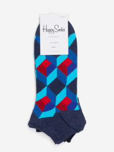 Носки с рисунками Happy Socks, Low 2 Pack Optic Egg, Синий