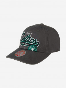 Бейсболка MITCHELL NESS HLUO1193-BCEYYPPPGREY Boston Celtics NBA (серый), Серый