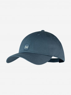 Кепка Buff Baseball Cap Low Crown Zire Steel, Синий