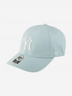 Бейсболка 47 BRAND B-GWMVP17GWS-LU New York Yankees MLB (голубой), Голубой