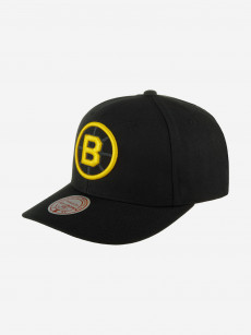 Бейсболка MITCHELL NESS HHSS6645-BBNYYPPPBLCK Boston Bruins NHL (черный), Черный