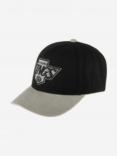 Бейсболка MITCHELL NESS HP7975-LAKBLCK Los Angeles Kings NHL (черный), Черный