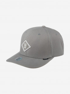 Бейсболка DJINNS 6P TrueFit 2. 0 Cap Brushed Twill (серый), Серый