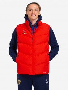 Жилет утепленный Jogel NATIONAL PerFormPROOF Padded Vest, цвет красный, Красный