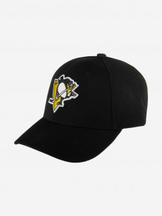 Бейсболка AMERICAN NEEDLE SMU652A-PPN Pittsburgh Penguins Stadium NHL (черный), Черный