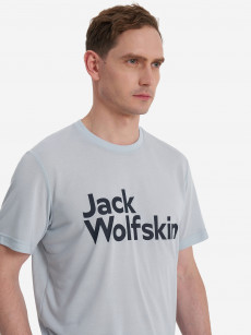 Футболка мужская Jack Wolfskin Brand, Синий