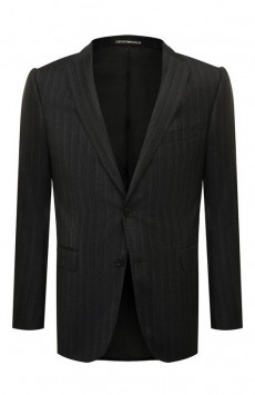 Шерстяной пиджак Emporio Armani