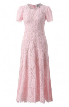 Платье из вискозы и хлопка self-portrait