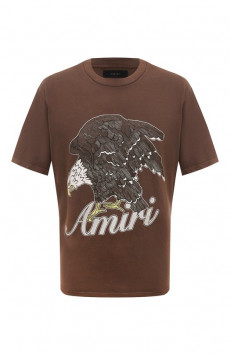 Хлопковая футболка Amiri