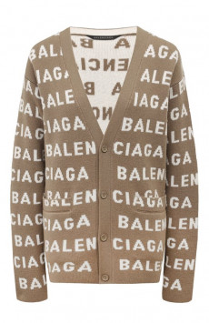 Шерстяной кардиган Balenciaga