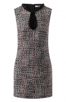 Твидовое платье self-portrait