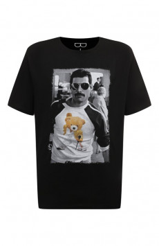 Хлопковый футболка Bisibiglio