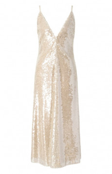 Платье с отделкой пайетками Philosophy di Lorenzo Serafini