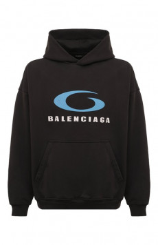 Хлопковое худи Balenciaga