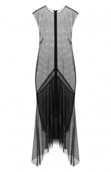 Платье с отделкой стразами Philosophy di Lorenzo Serafini
