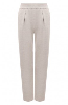 Брюки из шерсти и вискозы AND the brand