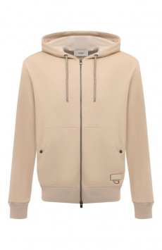 Толстовка из хлопка и шелка Agnona