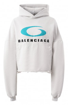 Хлопковое худи Balenciaga