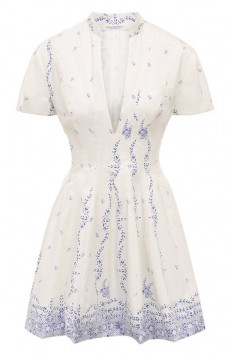 Хлопковое платье Philosophy di Lorenzo Serafini