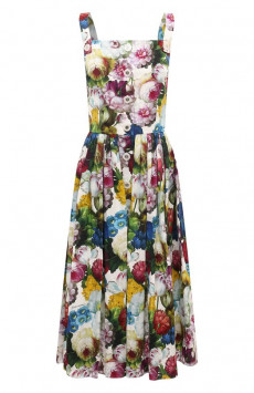 Хлопковое платье Dolce & Gabbana