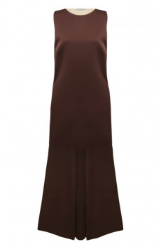 Атласное платье Philosophy di Lorenzo Serafini