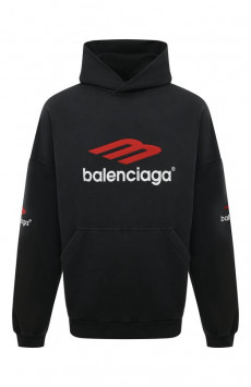 Хлопковое худи Balenciaga