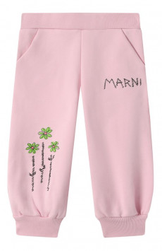 Хлопковые джоггеры Marni