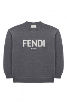 Шерстяной пуловер Fendi