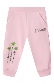 Хлопковые джоггеры Marni