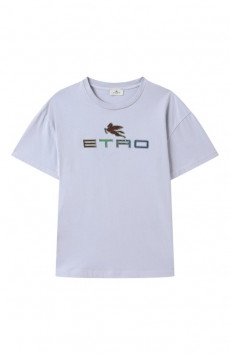 Хлопковая футболка Etro