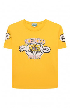 Хлопковая футболка Kenzo