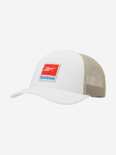 Бейсболка Reebok Vintage Trucker, Белый