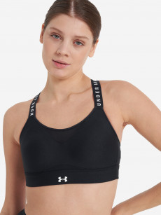 Топ бра спортивный Under Armour Infinity, Черный