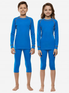 Термокомплект детский NORVEG SPORT WOOL KIDS, Синий