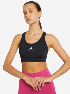 Топ бра спортивный Demix ActiveMove Urban Mesh Back, Черный