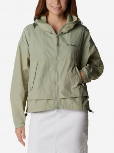 Ветровка женская Columbia Paracutie II Windbreaker, Зеленый