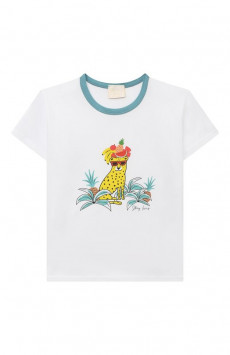 Хлопковая футболка Story Loris