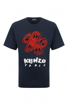 Хлопковая футболка Kenzo