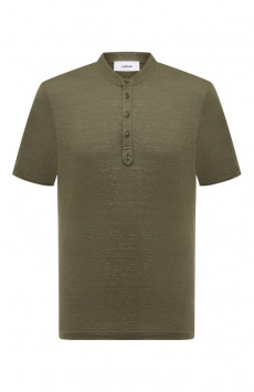 Льняное поло Lardini