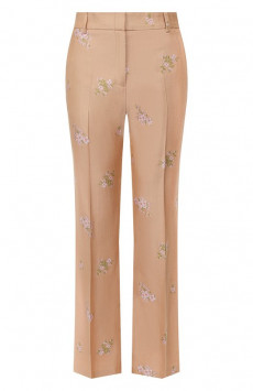 Брюки из хлопка и шерсти Paul and Joe