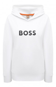 Хлопковое худи BOSS Orange