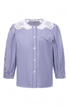 Хлопковая блузка self-portrait