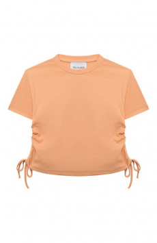 Хлопковый топ Trussardi junior