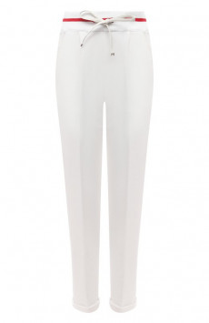 Брюки из хлопка и кашемира Kiton