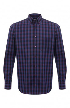 Хлопковая рубашка Zilli Sport