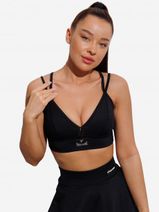 Топ спортивный женский Forstrong Box Bra, Черный