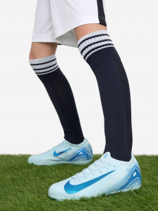 Бутсы для мальчиков Nike Jr Zm Vapor 16 Pro Fg, Голубой