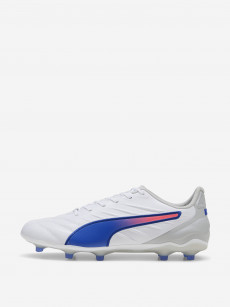 Бутсы мужские PUMA King Pro Fg/Ag, Белый