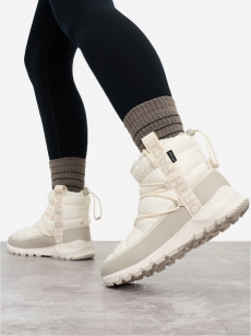 Ботинки утепленные женские The North Face Thermoball Lace Up Wp, Белый